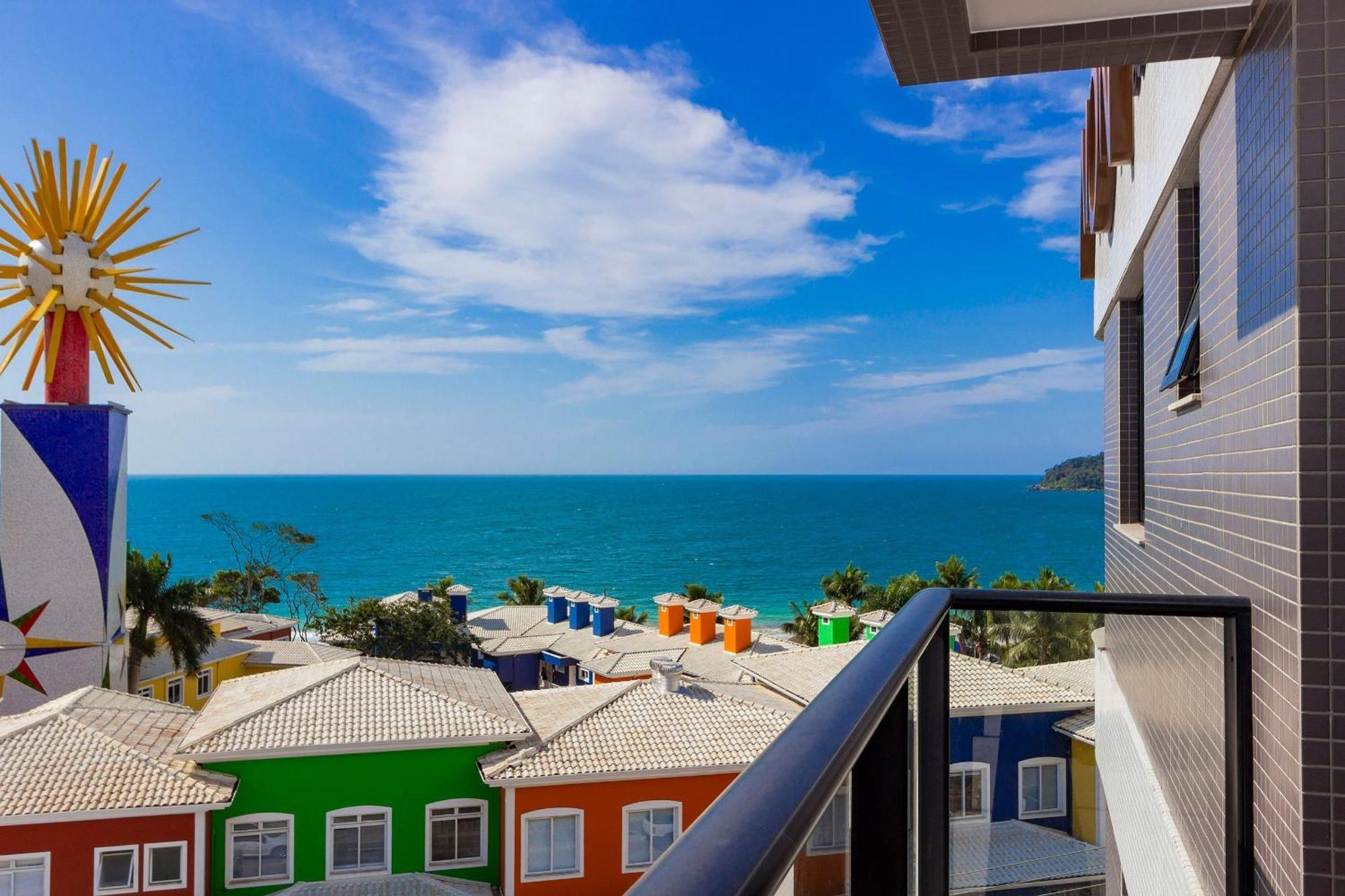 Aion Suites 302 - Lindo Apartamento Com Vista Para O Mar, A 60M Da Praia De Bombinhas, Com Piscina E Academia No Rooftop. Exterior foto